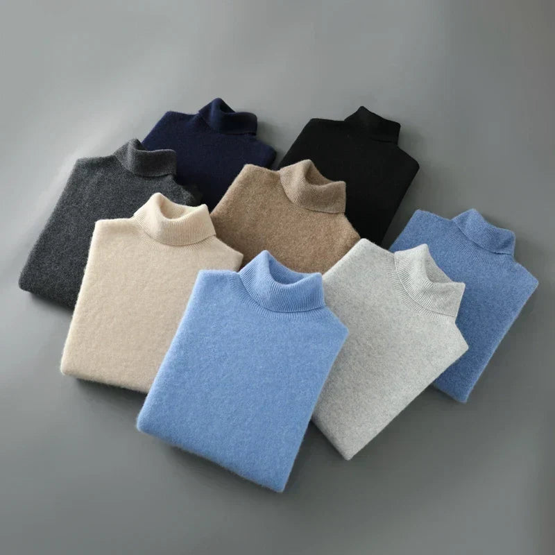 Elegant Wool Turtleneck