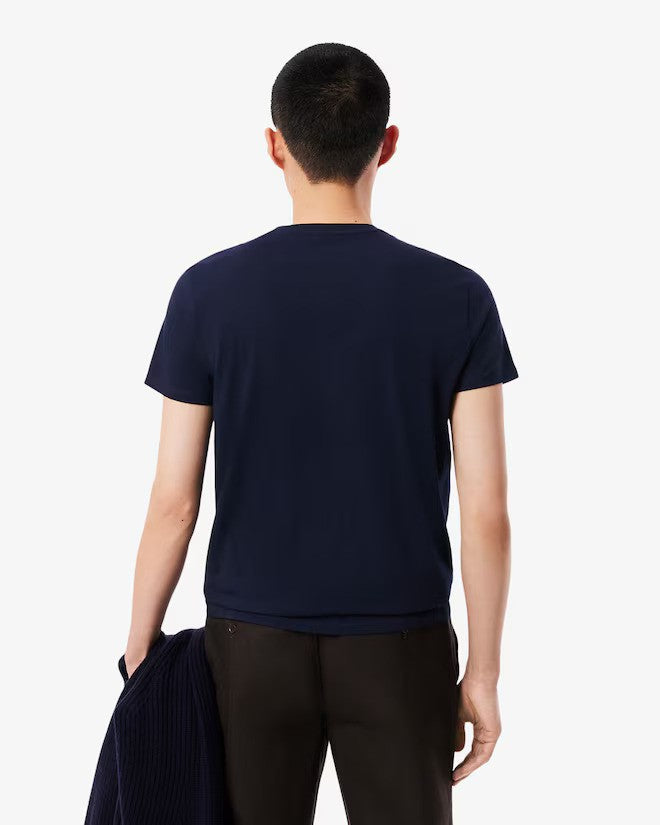 Classic Slim C-Neck T-Shirt  - Navy Blue