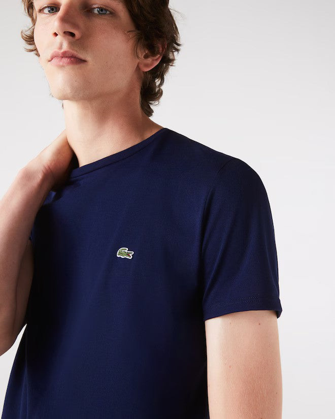 Classic Slim C-Neck T-Shirt  - Navy Blue