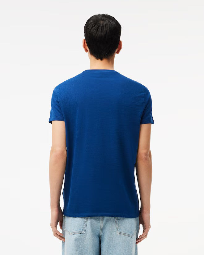 Classic Slim C-Neck T-Shirt  - Blue