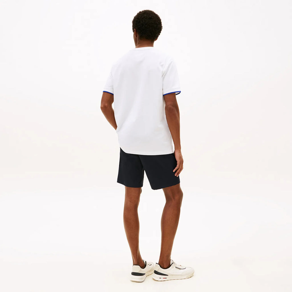Classic Slim C-Neck T-Shirt  - White