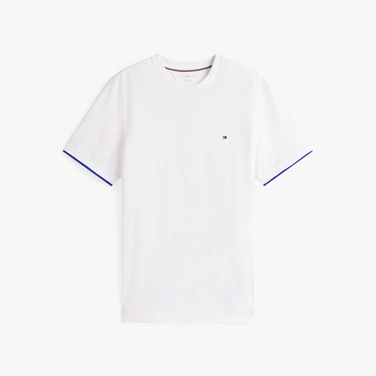 Classic Slim C-Neck T-Shirt  - White