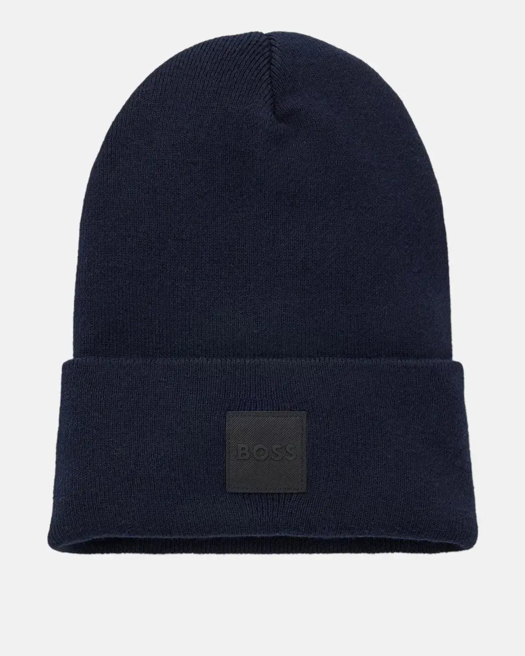 BOSS FANTASTICO COTTON BEANIE DARK BLUE