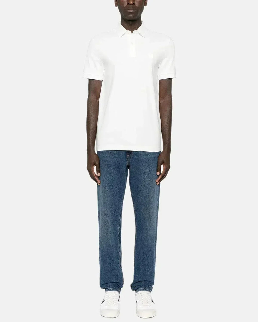 BOSS PASSERTIP POLO SHIRT NATURAL