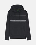 BOSS SOODY ZONE EMBOSSED LOGO HOODIE DARK BLUE