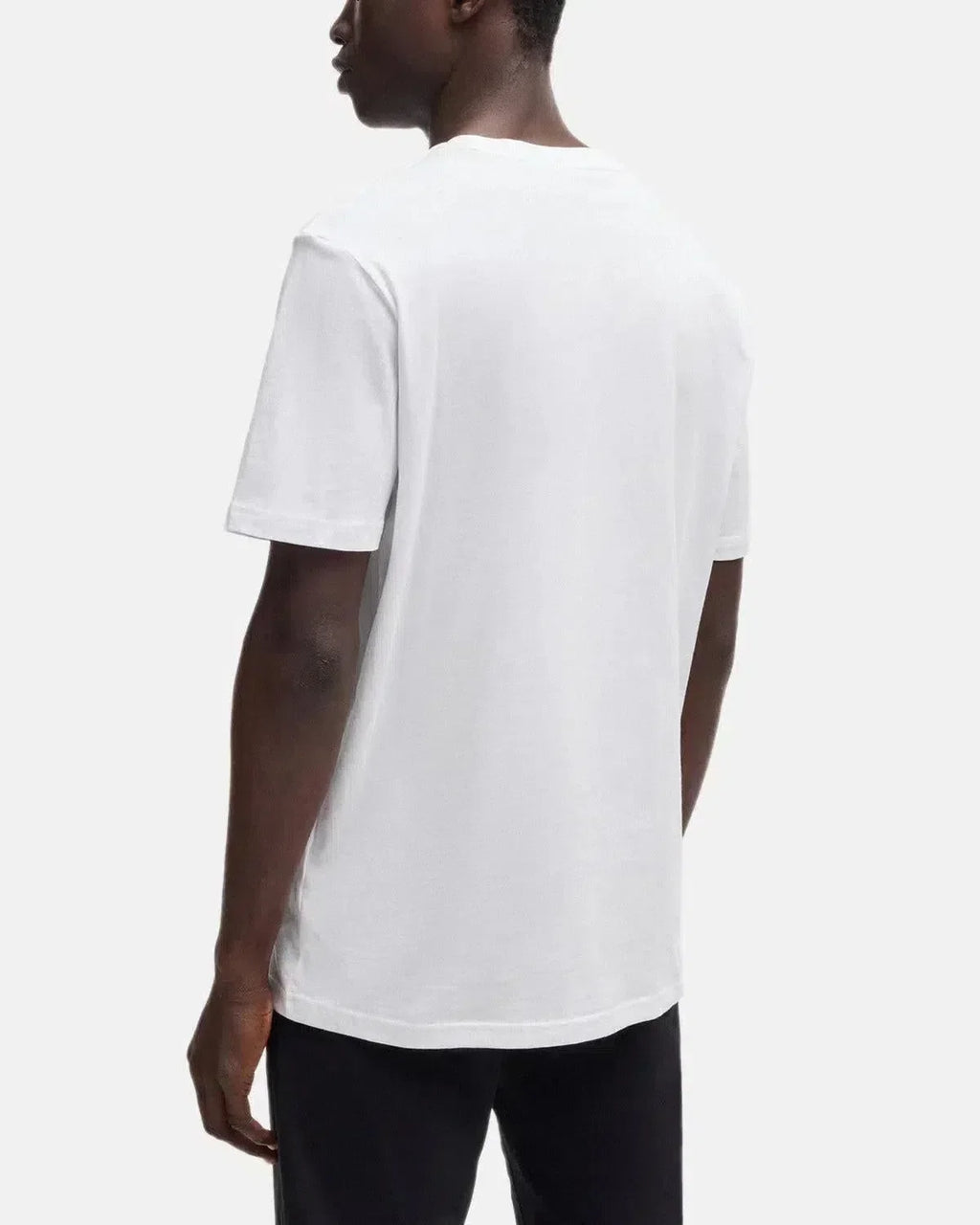 HB THINKING 1 RUBBER PRINT LOGO T-SHIRT WHITE