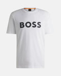 HB THINKING 1 RUBBER PRINT LOGO T-SHIRT WHITE