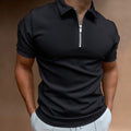 Polo Shirt with Zip