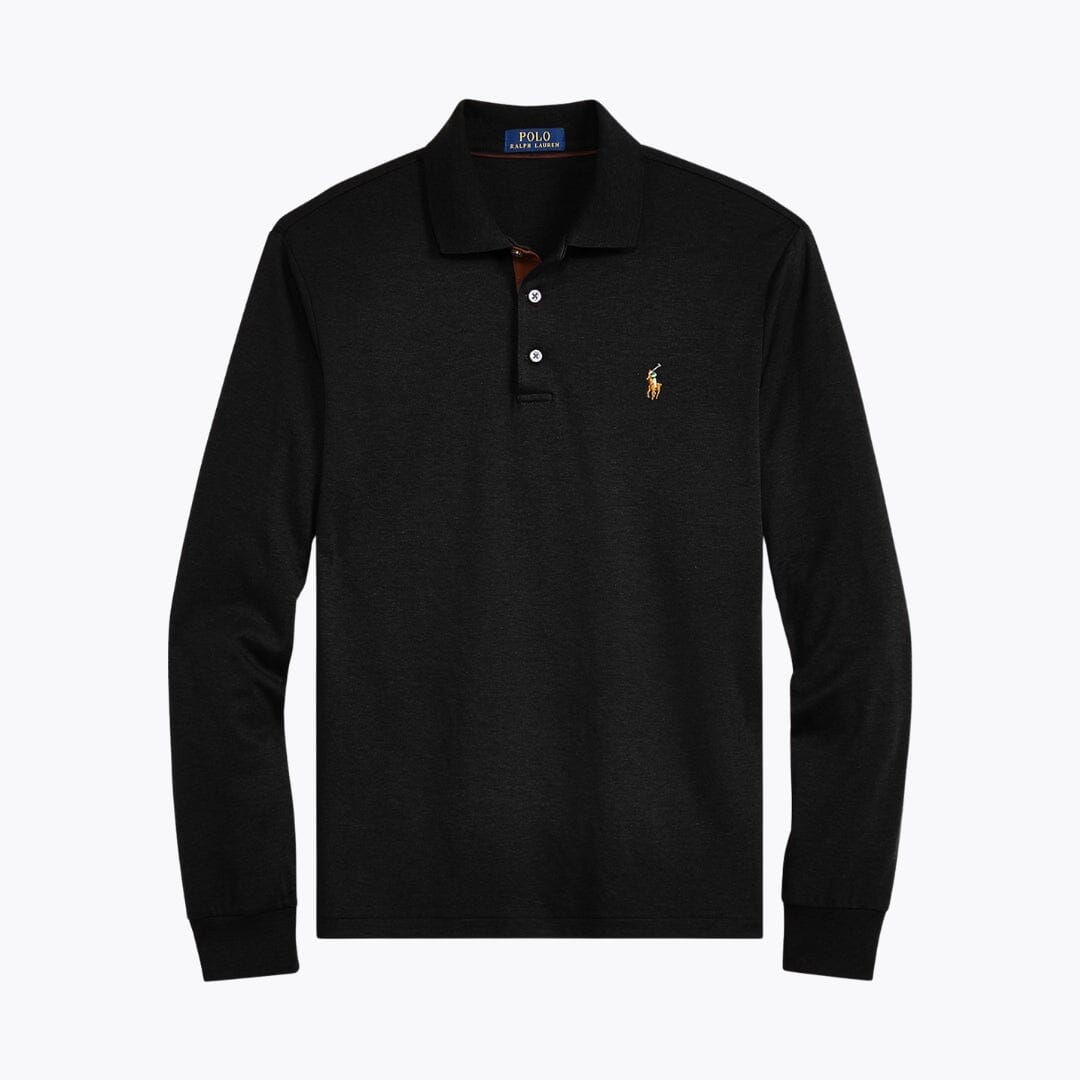 Long Sleeve Cotton Collared Shirt