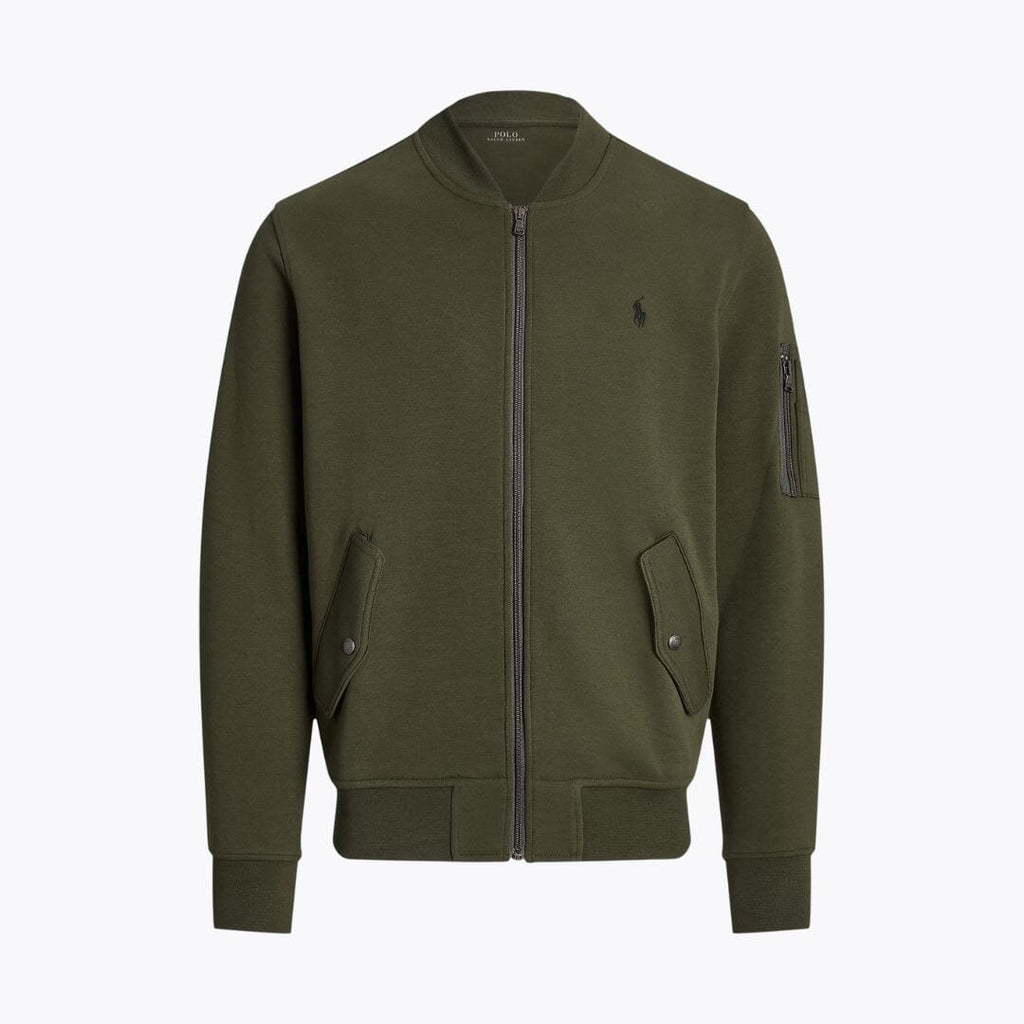 Knit Bomber Jacket