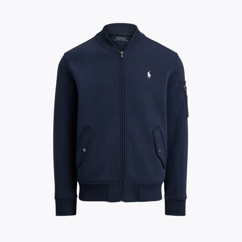 Knit Bomber Jacket