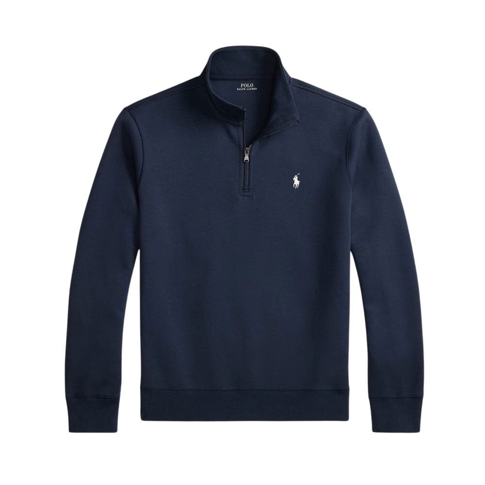 Quarter-Zip Mockneck Sweater