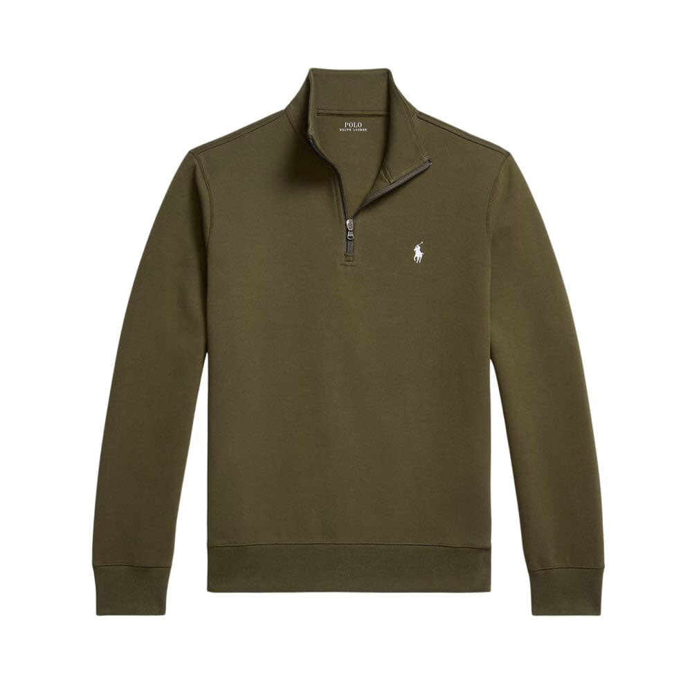 Quarter-Zip Mockneck Sweater