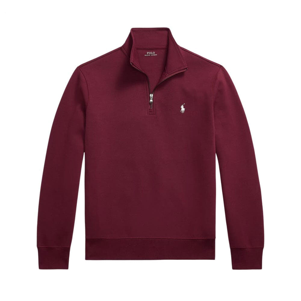 Quarter-Zip Mockneck Sweater