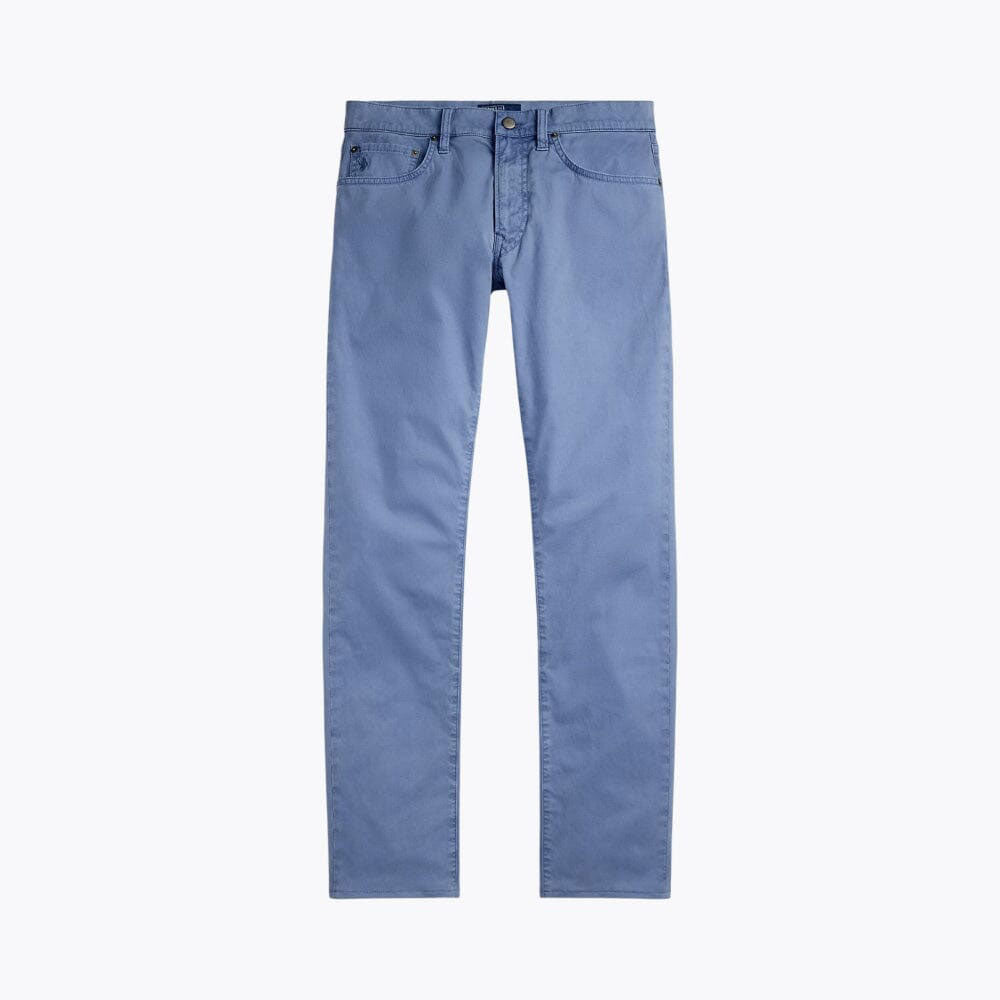 Slim Fit Wrinkle-Resistant Cotton Twill Pants