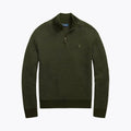Regular Fit Wool Quarter-Zip Sweater
