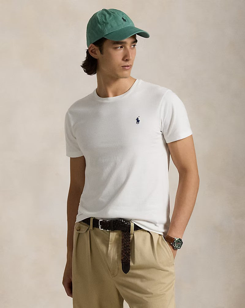 Slim Fit Cotton Crewneck T-Shirt